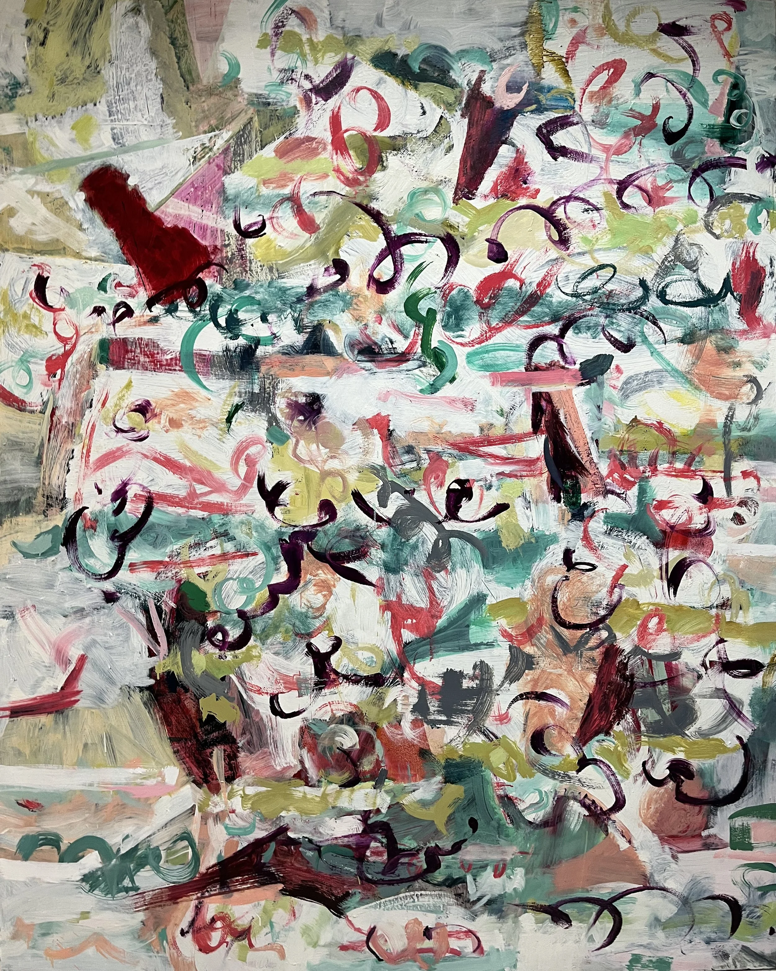  Oil on canvas 2025  200 × 180 cm 