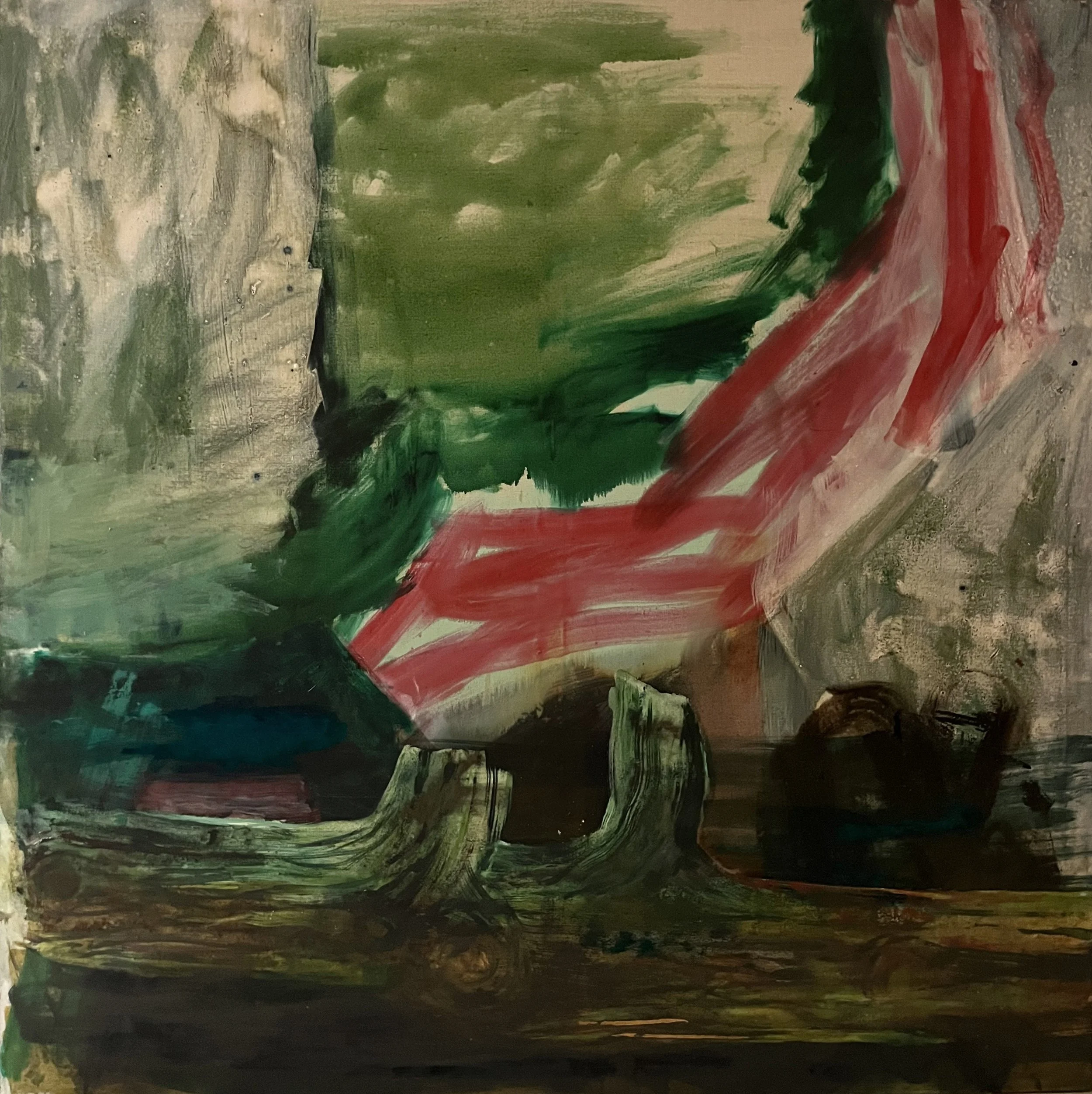  Oil on canvas 2026  170 × 165 cm 