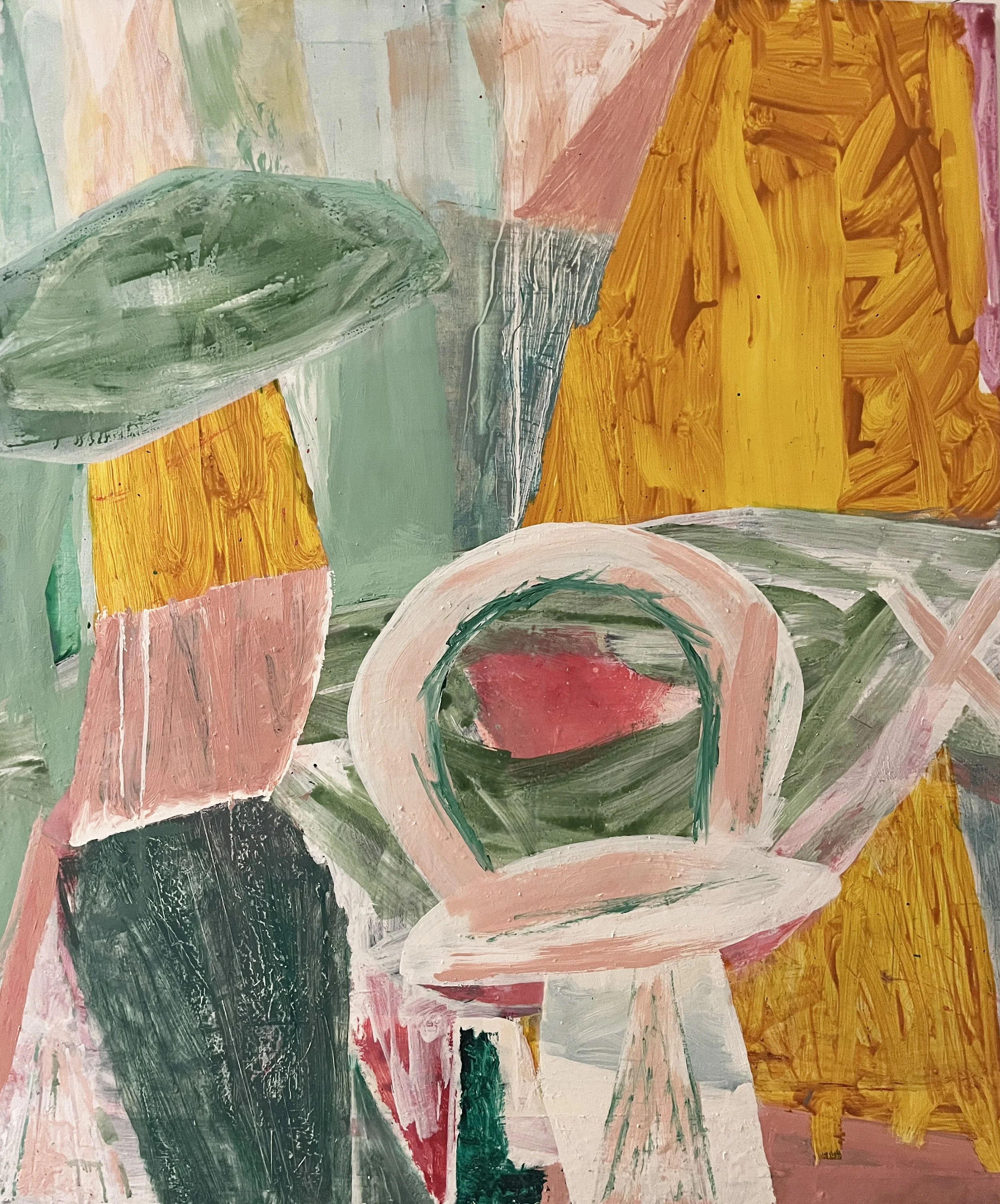  Oil on canvas 2026  160 × 105 cm   