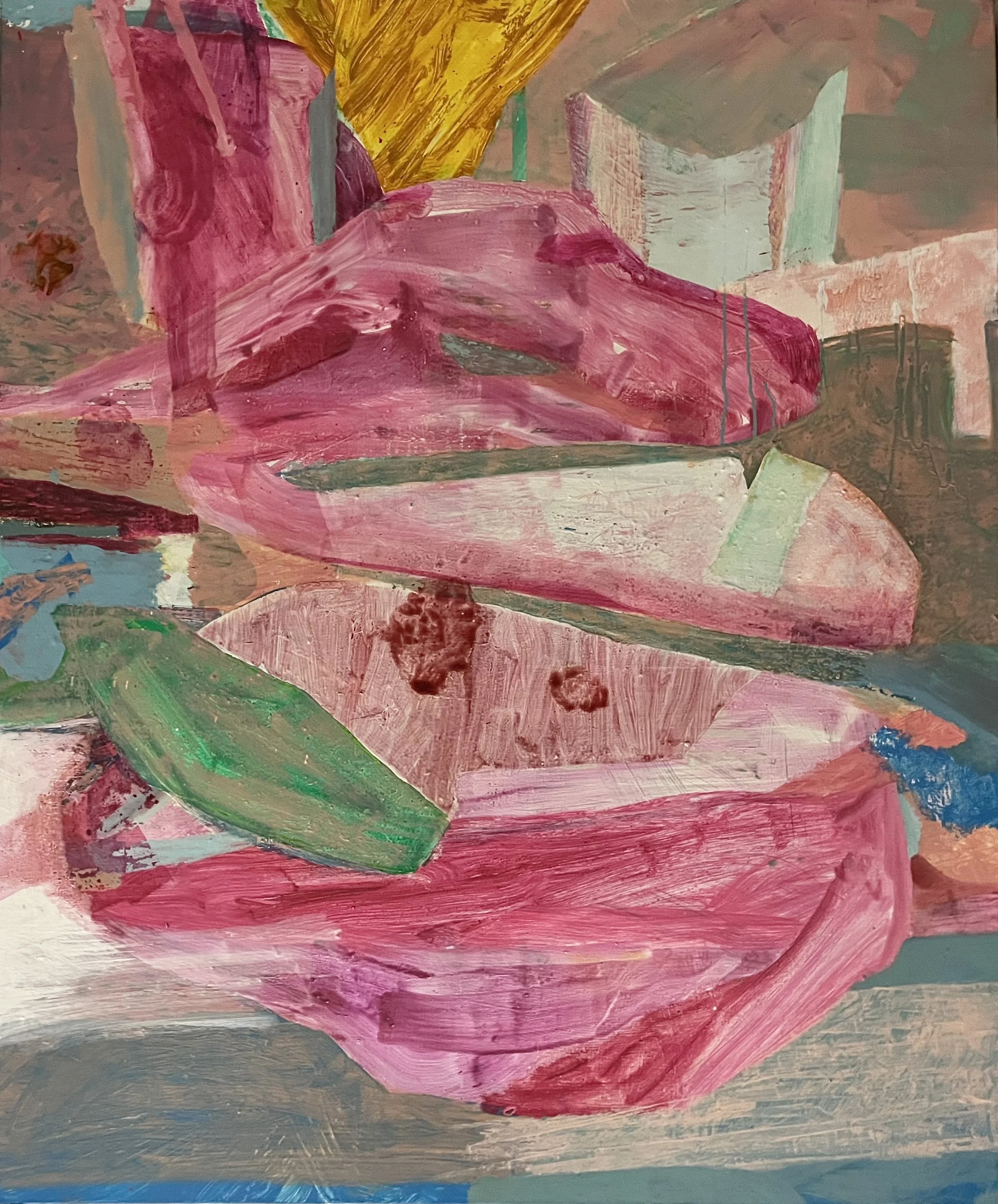  Oil on canvas 2026  155 × 120 cm 