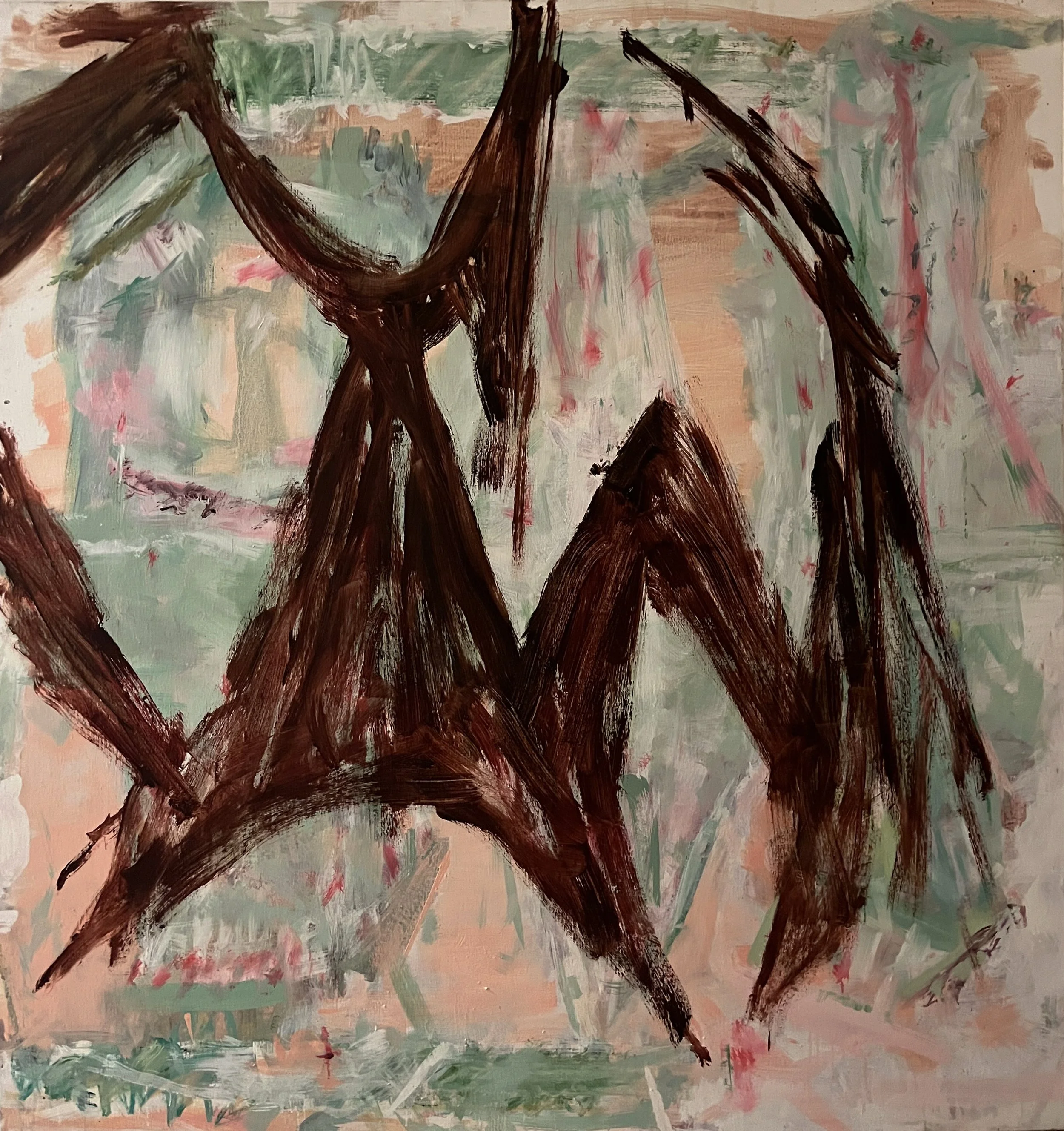  Oil on canvas 2025  175 × 170 cm 