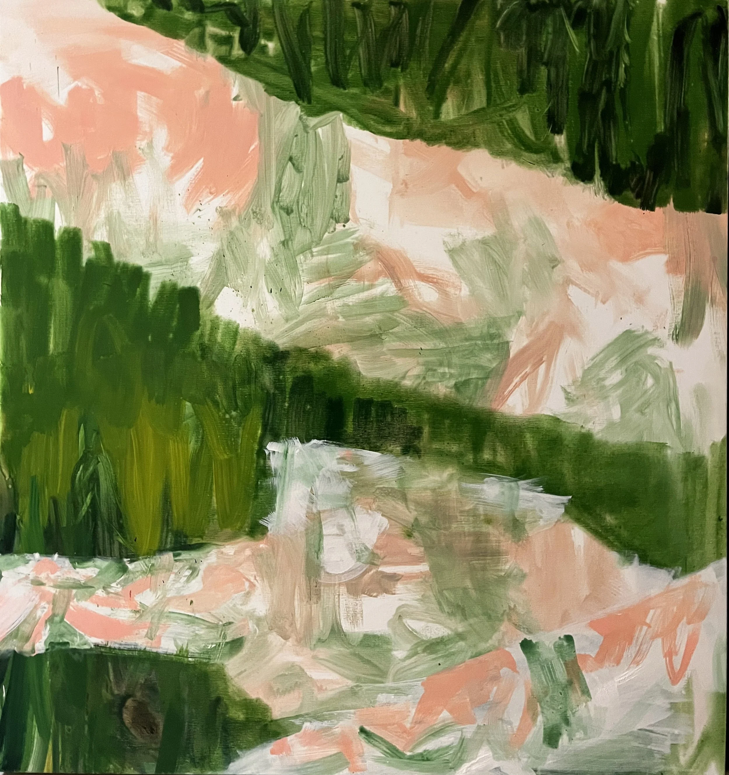  Oil on canvas  2026  165 × 160 cm 