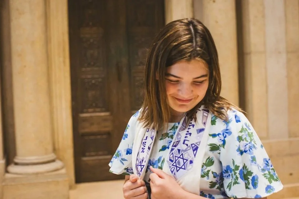 bat mitzvah girl, Temple Israel Minneapolis