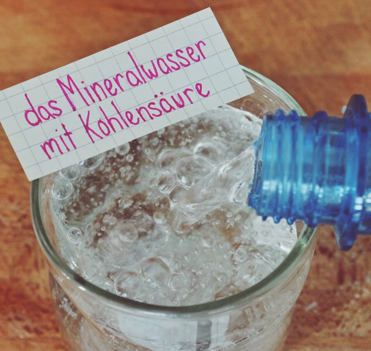 "Still or Fancy water, sir?"