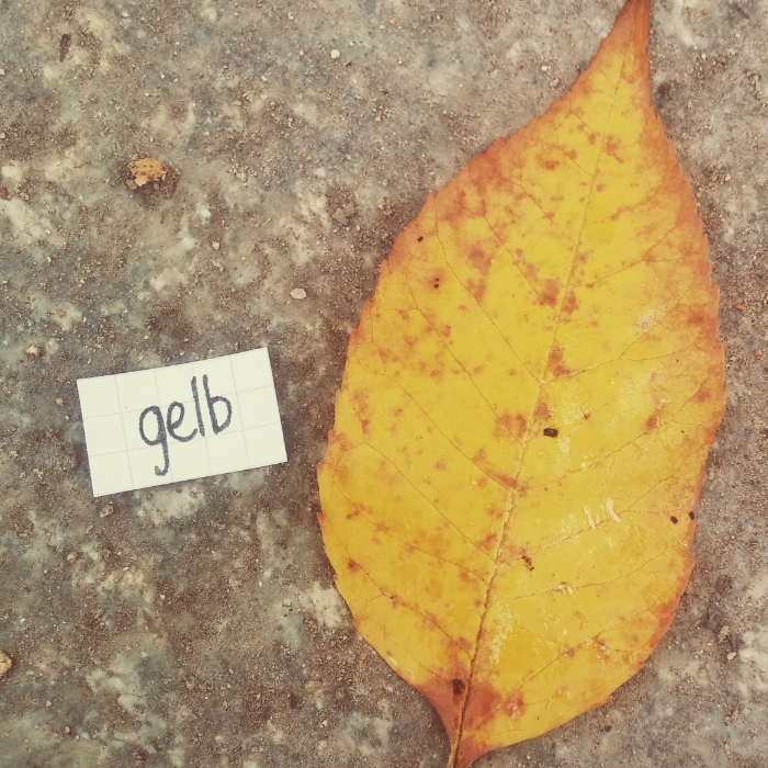 gelb - yellow