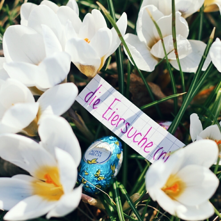 die Eiersuche - egg hunt