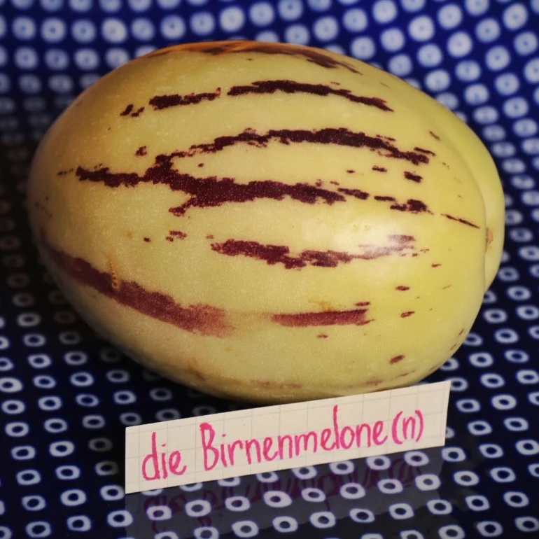 die Birnenmelone