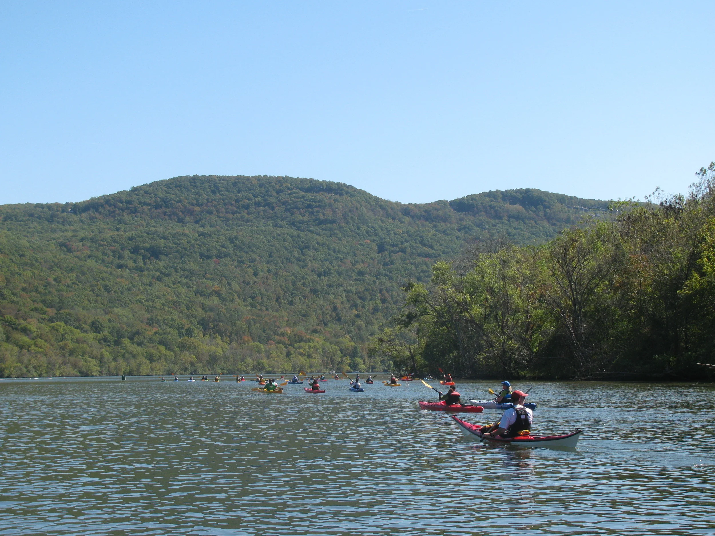 Saturday, September 10: Kayak to the TRGT Bird Observatory and Raccoon Mountain 
