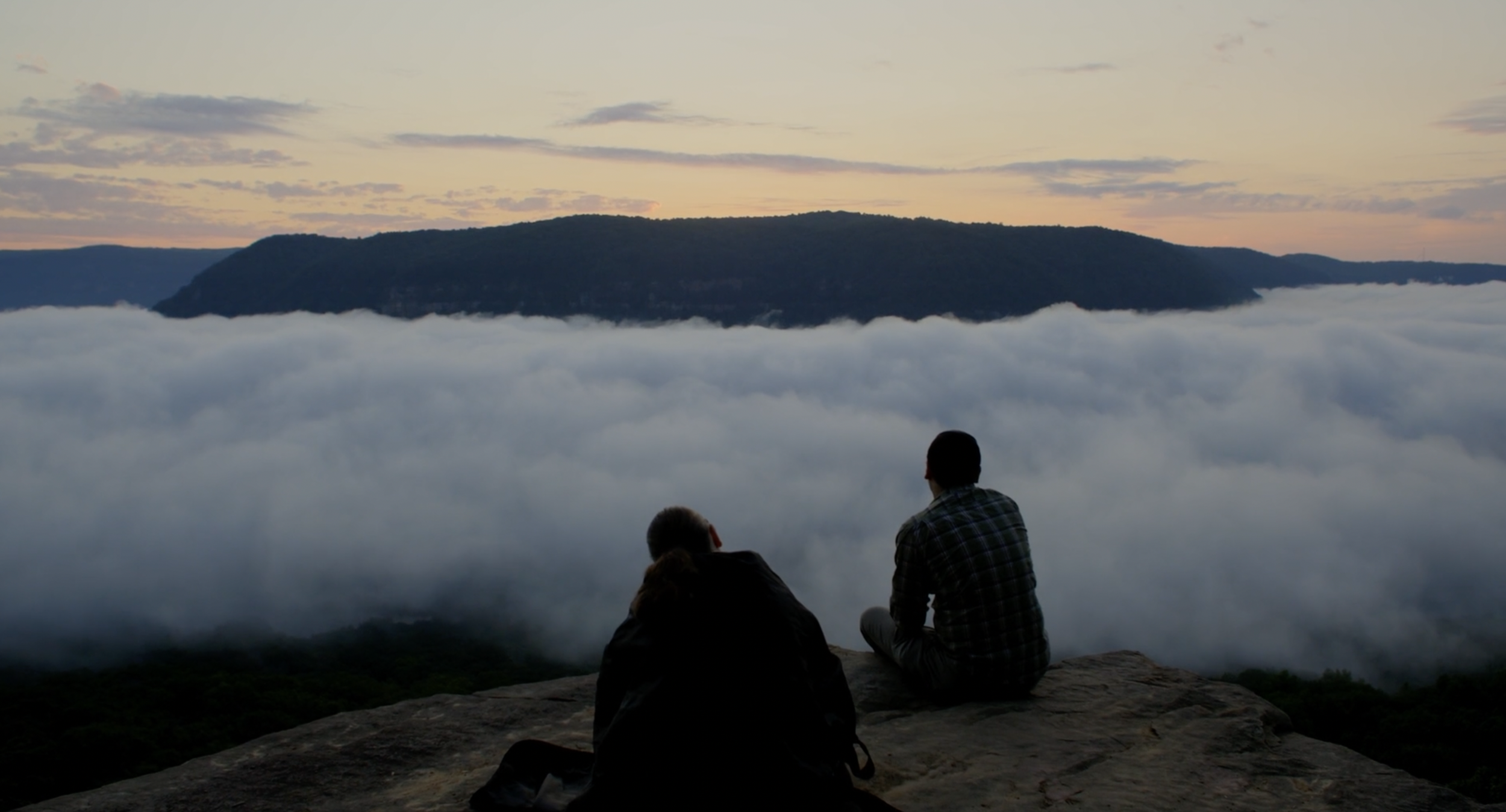 The Tennessee River Gorge Sunrise Cloud Inversion