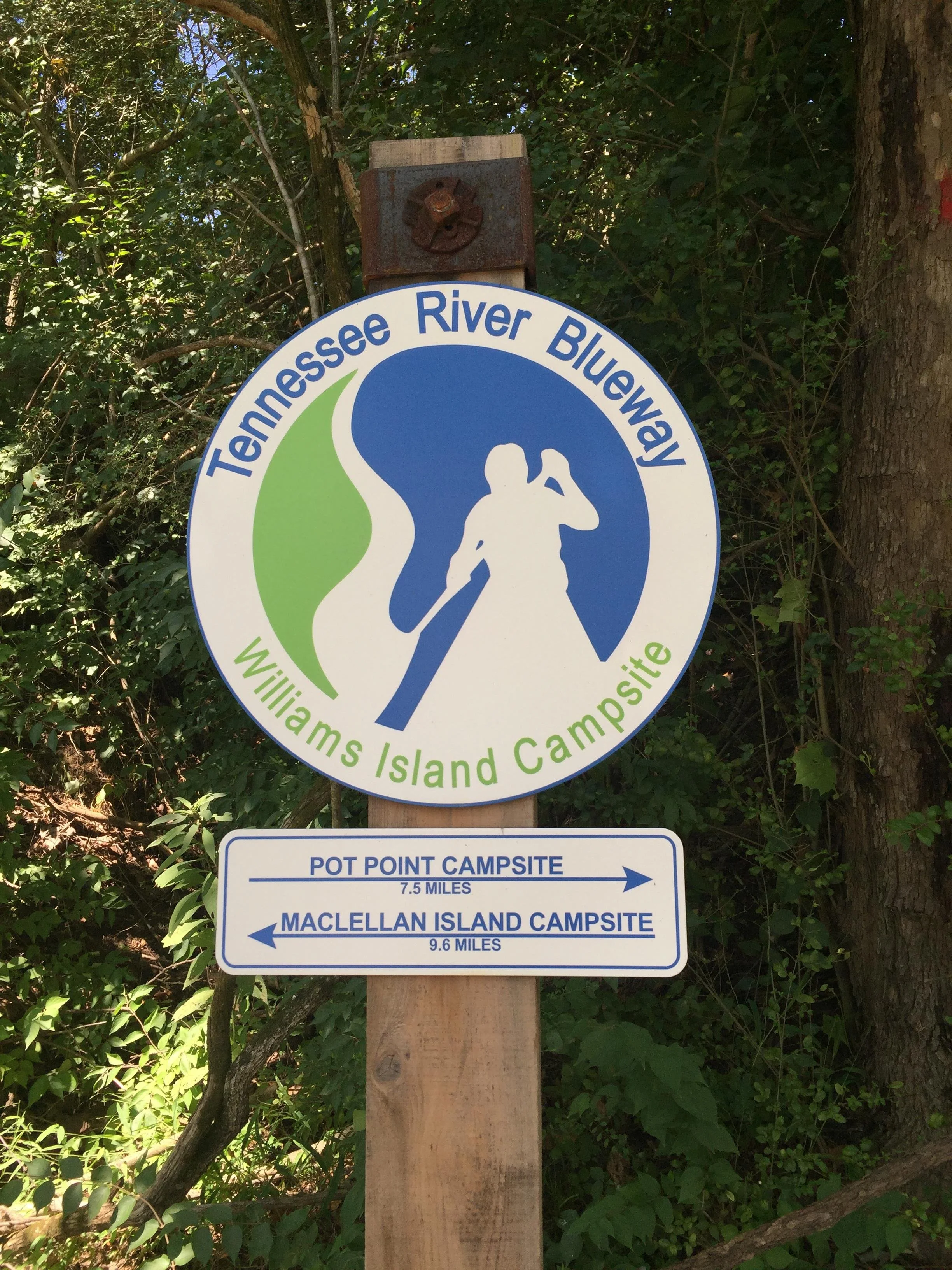 Williams Island Blueway sign.JPG