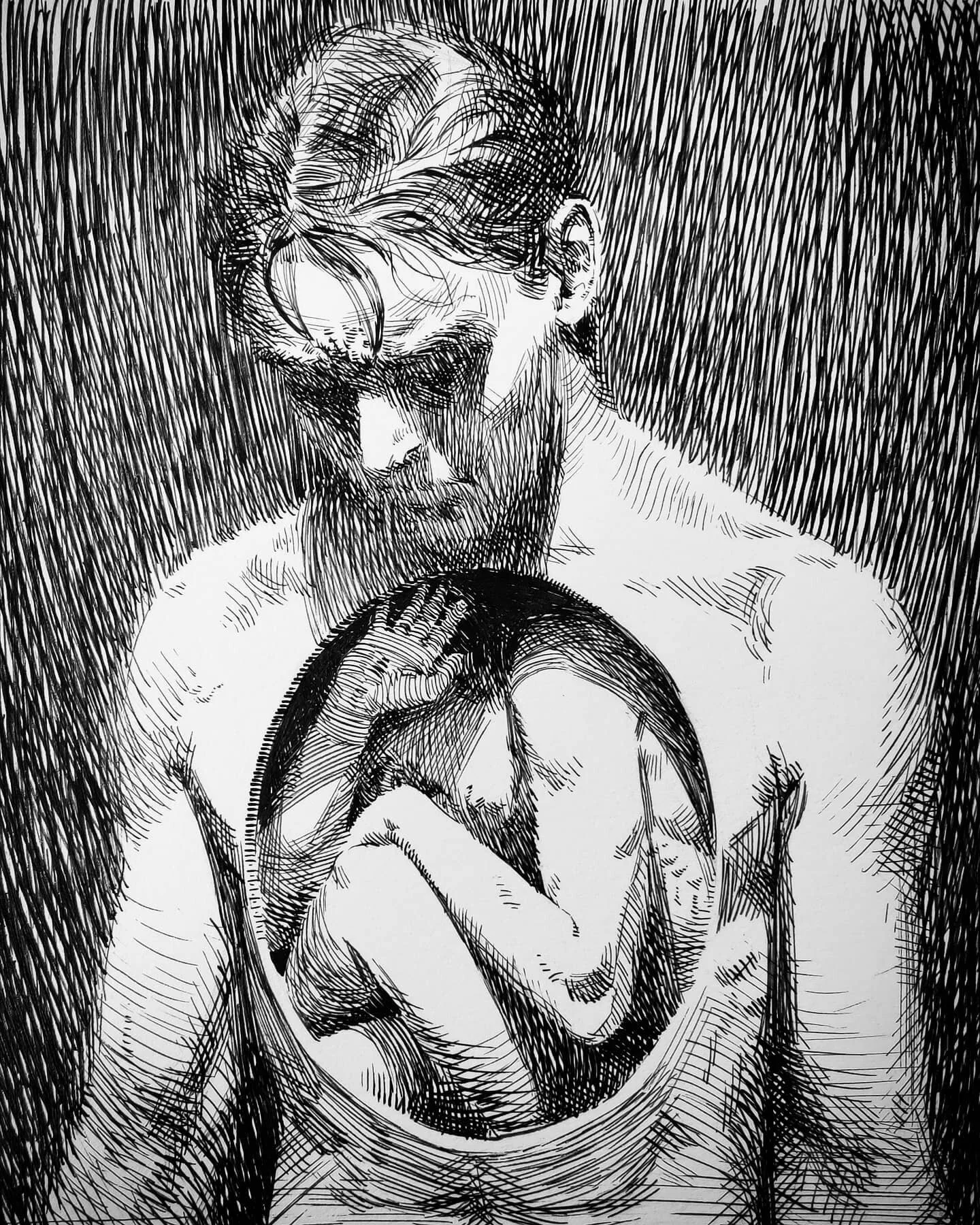 Cardiophobia. Feel slightly nervous posting this one. A form of obsessive thought I struggled with for ages. I sometimes worry my work pushes that line of being too sentimental or obvious, but sometimes it feels nice just to be direct. Much love to a