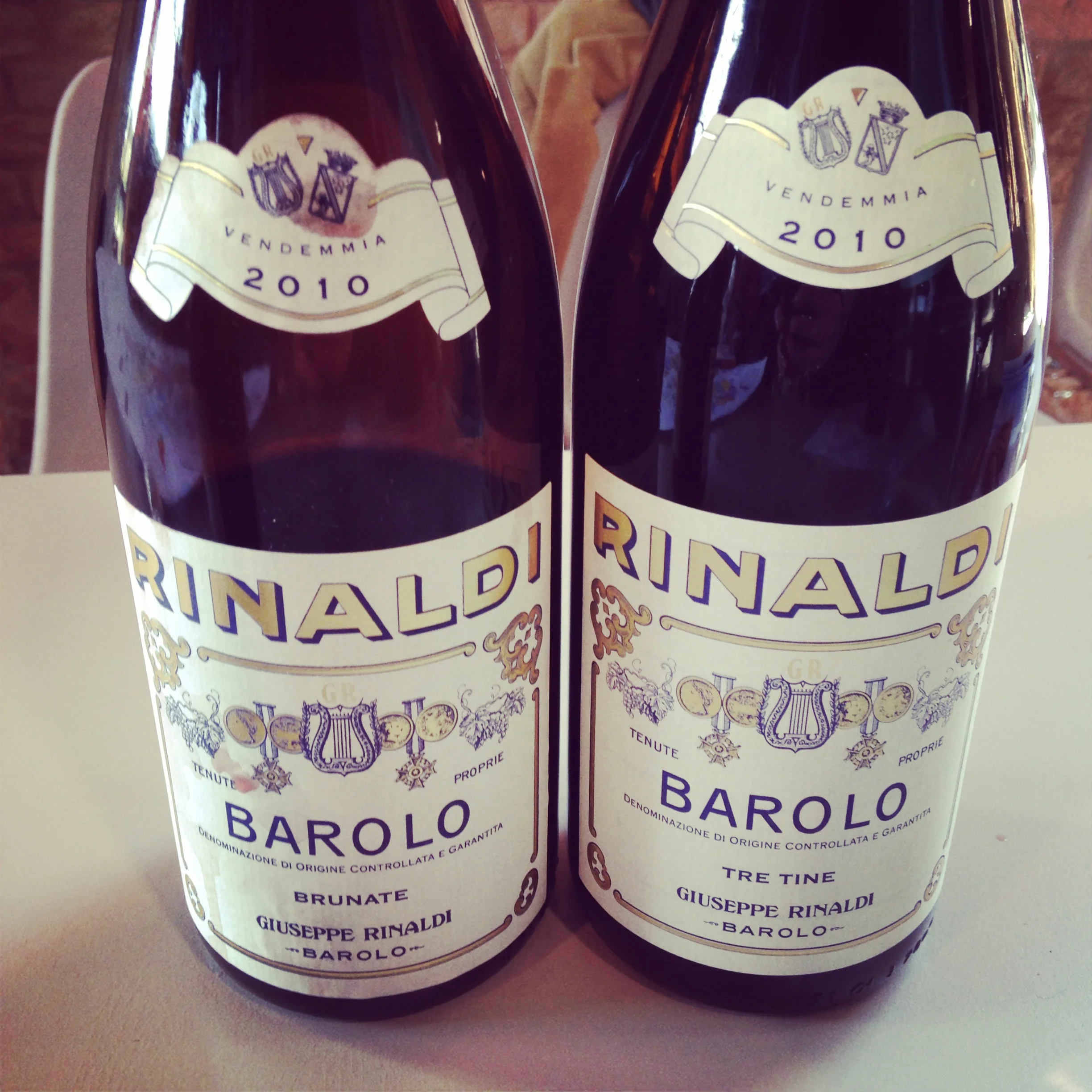 Barolo Royalty - Tasting the 2010s from Beppe Rinaldi at Cerea in Spring 2014