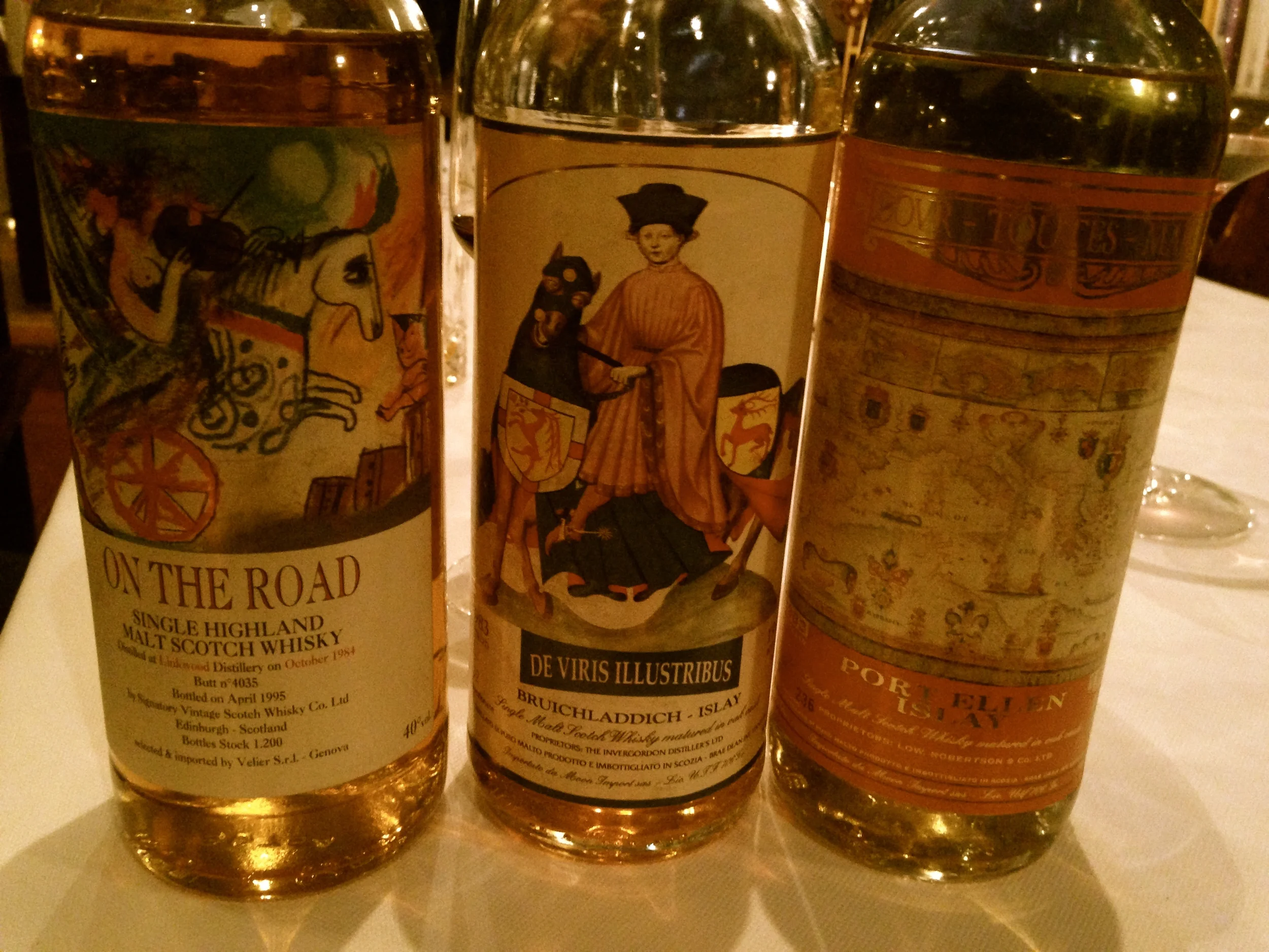 Super rare whisky tasting in Verona of all places