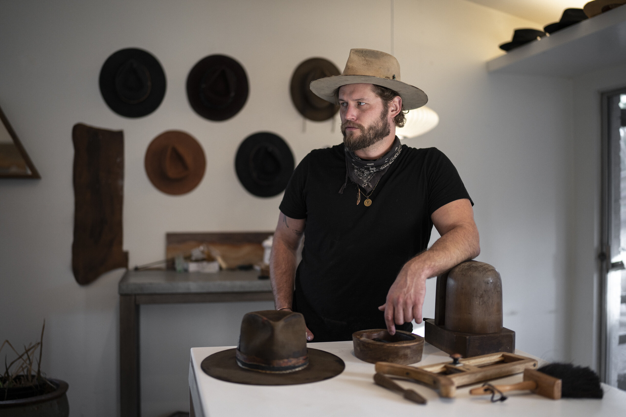 Hats Off To A New, Local, Hand Crafted Hat Maker, Ryan McGrath With  Trovador Customs