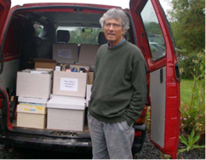 John Pearce and his donation to the Social Enterprise Collection (Scotland)