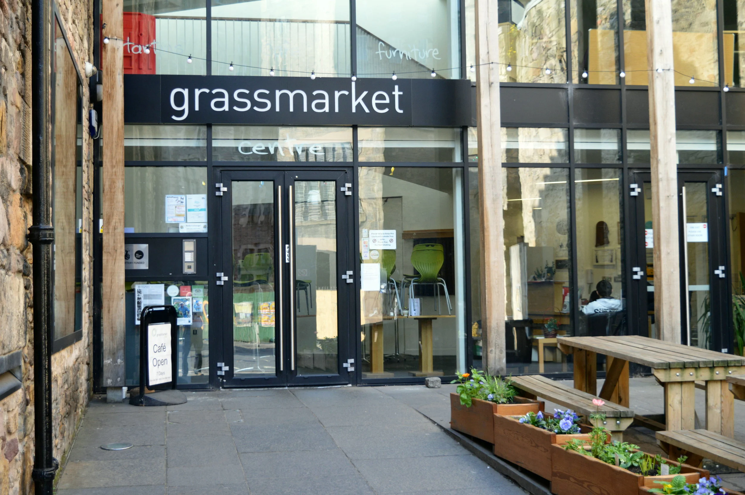 Grassmarket Project outside.jpg