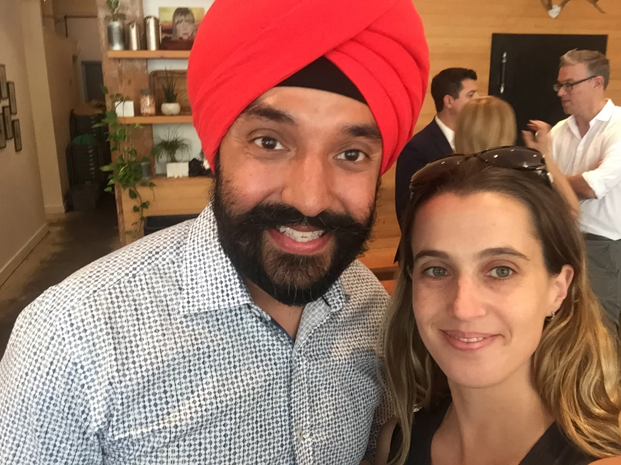Coffee Talks with the Honourable Navdeep Singh Bains and Tamara Taggart