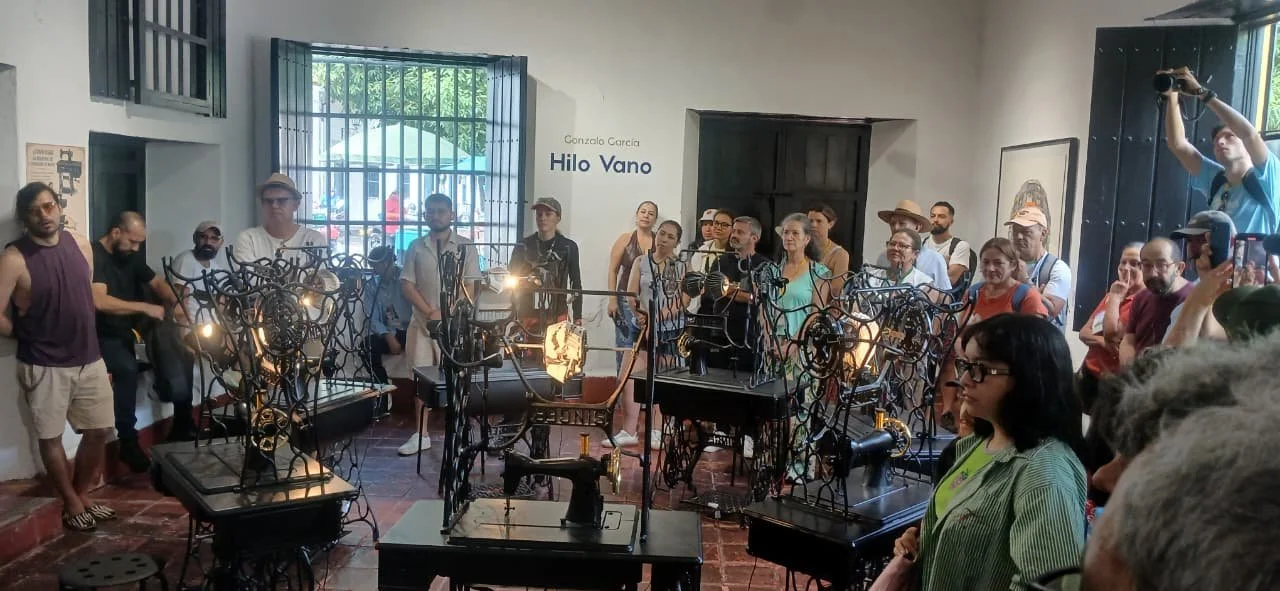Hilo Vano, 2026 · Public presentation. Casa Museo Alfonso López Pumarejo, Honda, Colombia.
