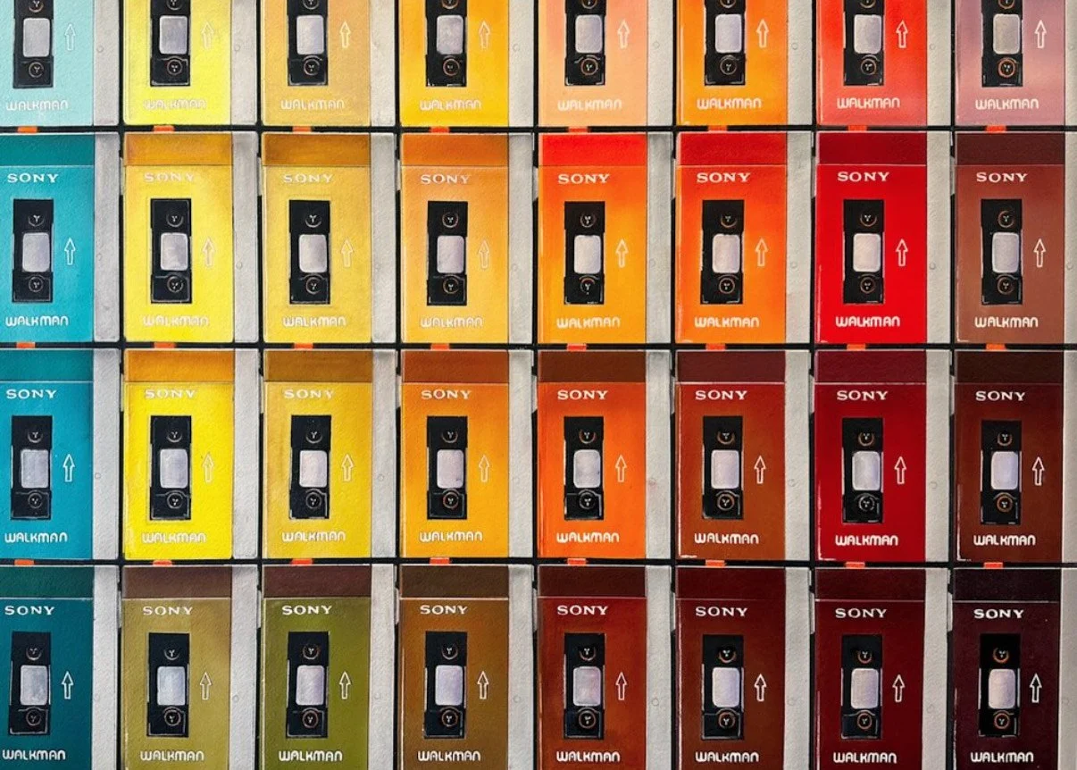 Walkmans, 2025
Watercolor on paper
100 × 70 cm / 39.4 × 27.6 in