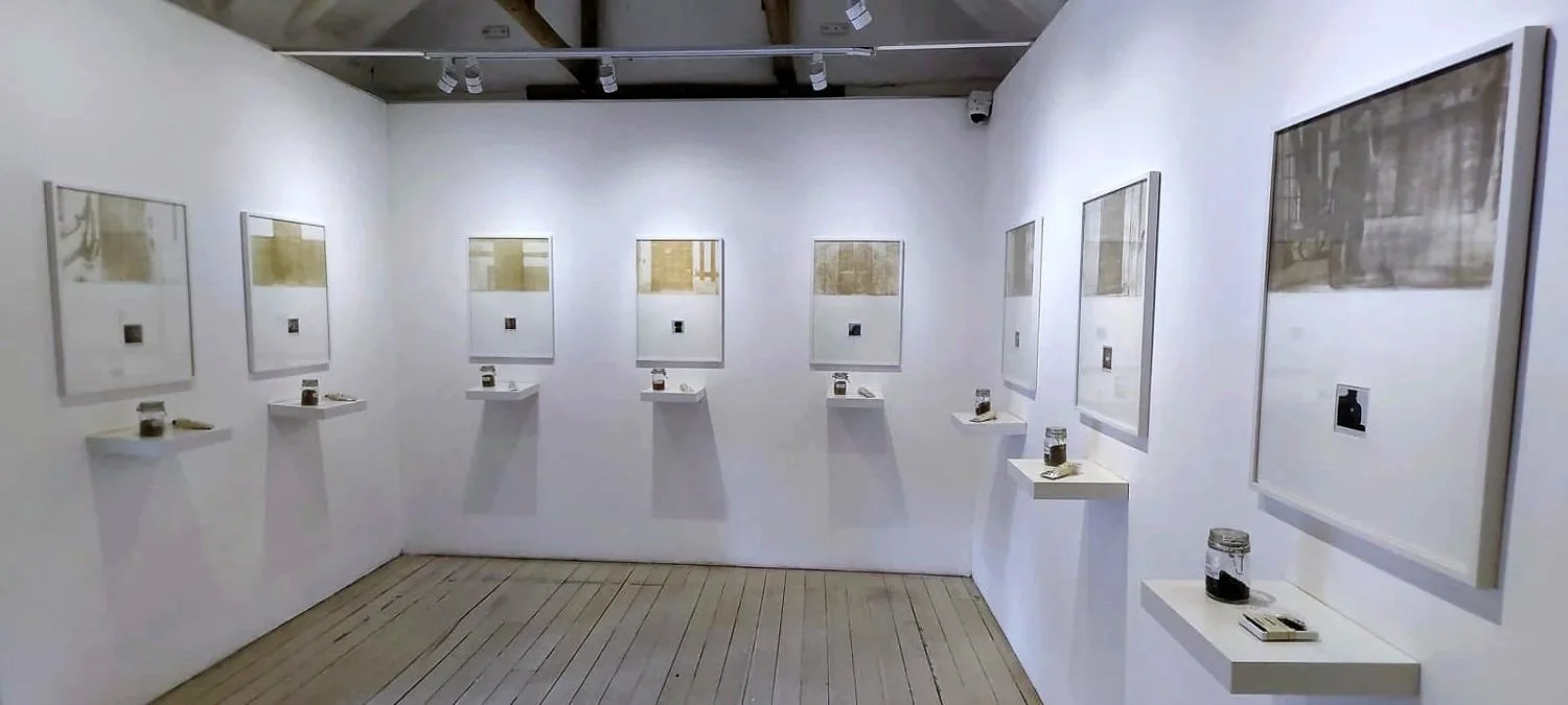 Mordiendo Polvo · Installation view · VII Biennial of Visual and Plastic Arts, FUGA · Bogotá, Colombia, 2024