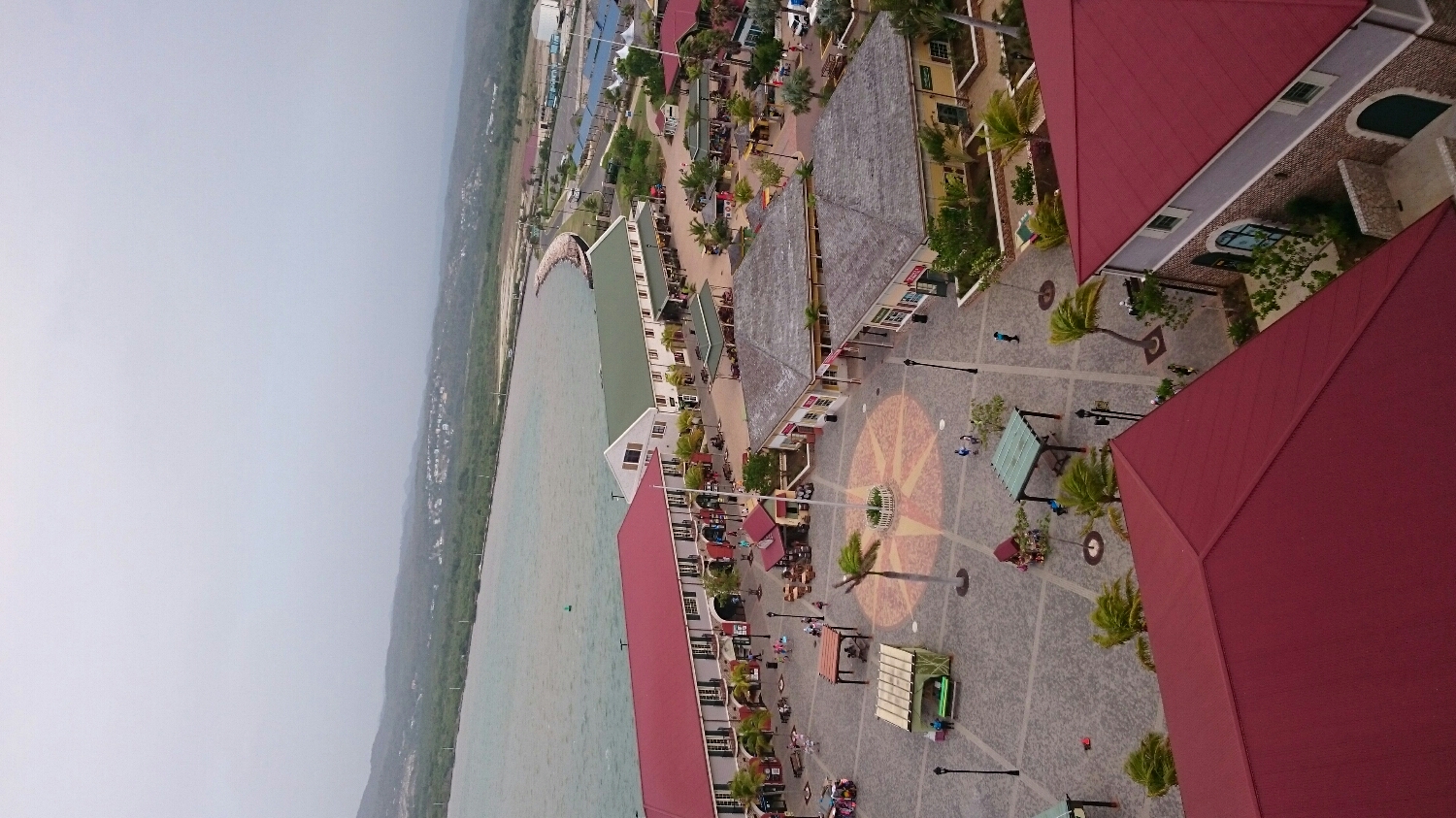 view from the ship as we set sail