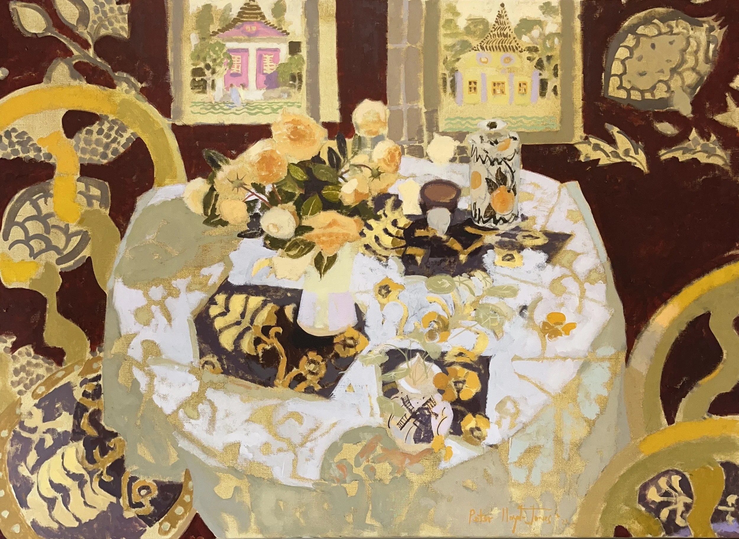 Windmill.Oil on canvas 112x154cms 2025 