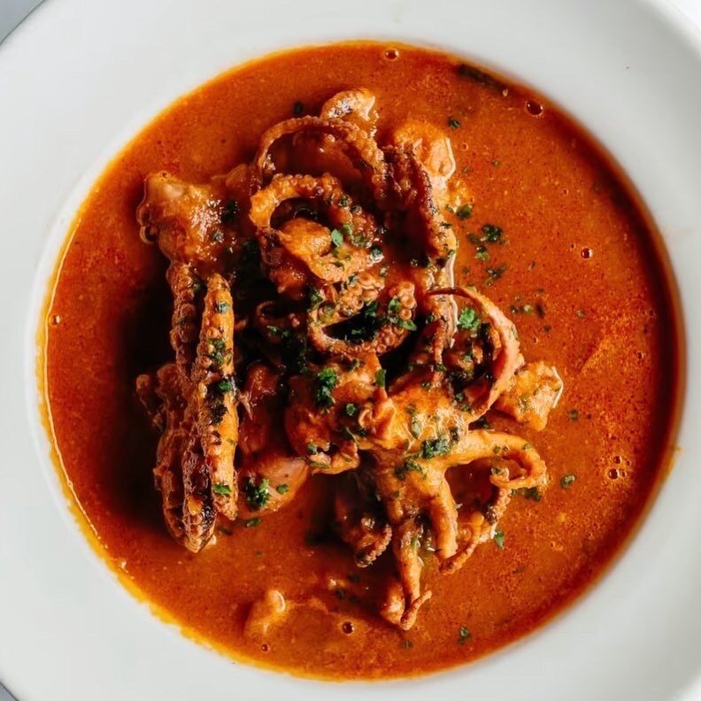 Prupisceddu In Umidu Cun Tomatiga (Baby Octopus Stew In A Spicy Tomato Sauce)

Tender baby octopus in a spicy tomato sauce. Once the octopus is gone, you&rsquo;ll want to drink everything else, and that&rsquo;s exactly what you should do.

OPEN:
Tue 
