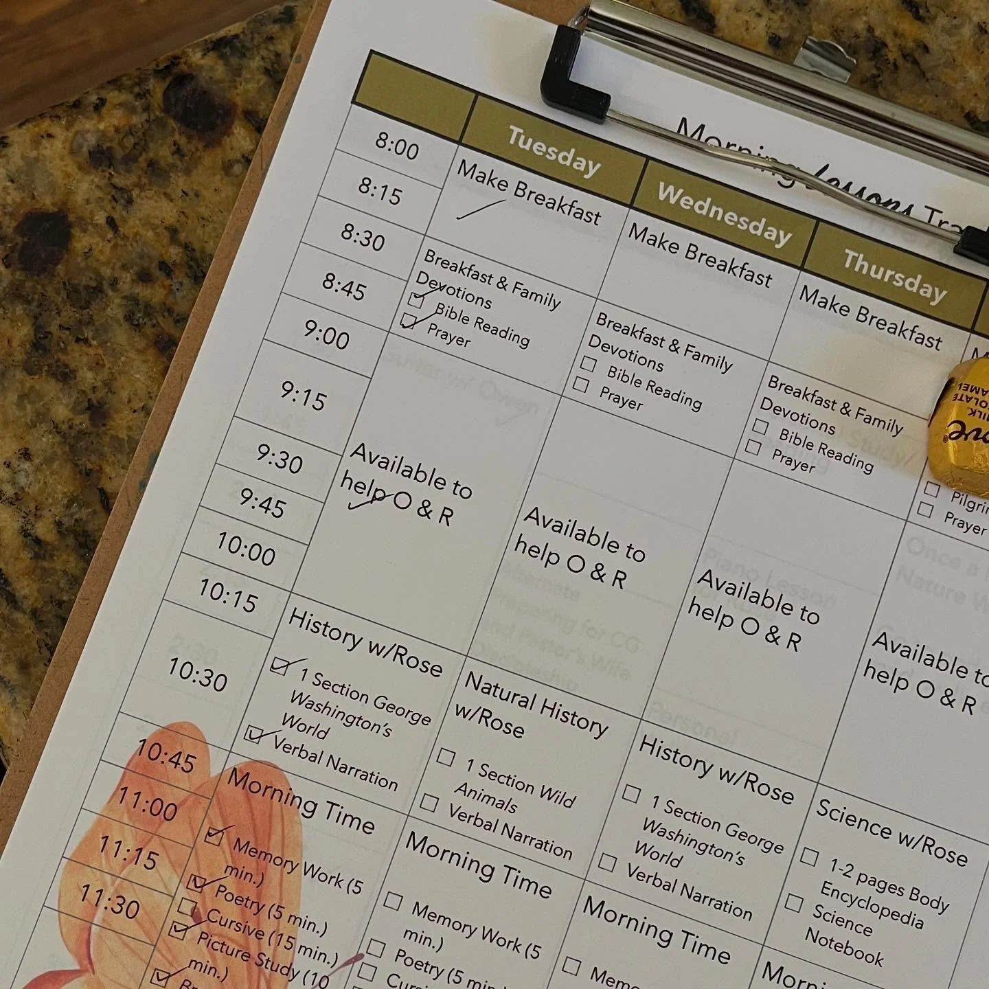 Back to school means back to routine and it is always such a blessing to regain the beautiful rhythms of learning together. Hutto House Homeschool is happily back in session!
