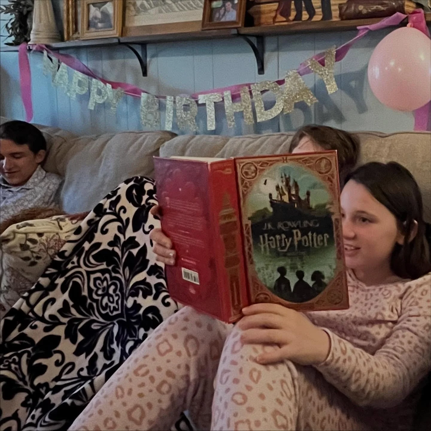 Someone turns 11 today! She is the last of our children to get to experience Harry Potter for the first time. We’ve all done as much as we can to keep from spoiling it for her…. 🥳