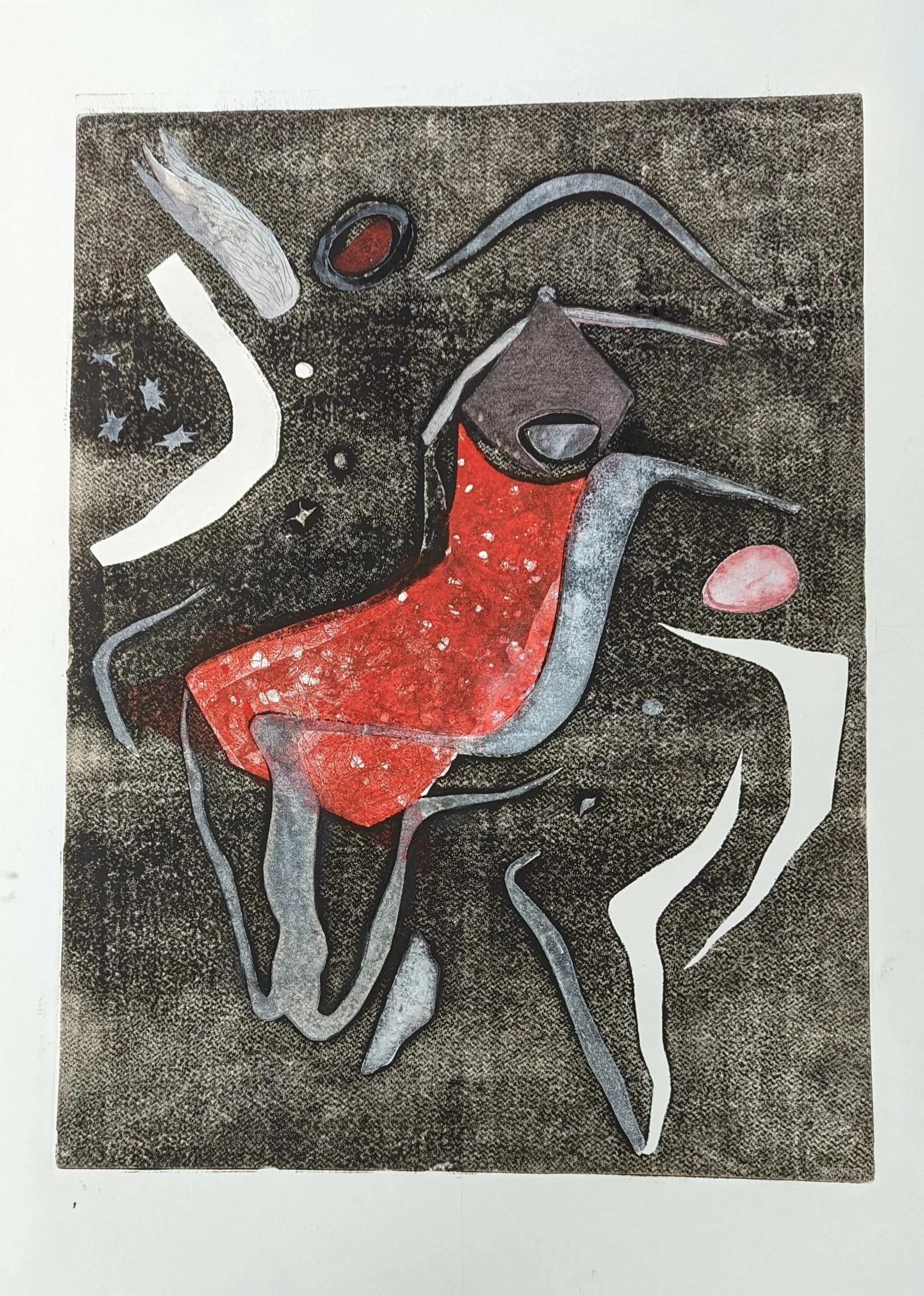 Angel in the Red Dress