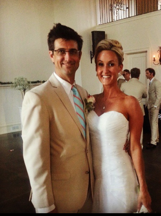 The groom, Matt Walker, and his beautiful bride, Valerie Walker.