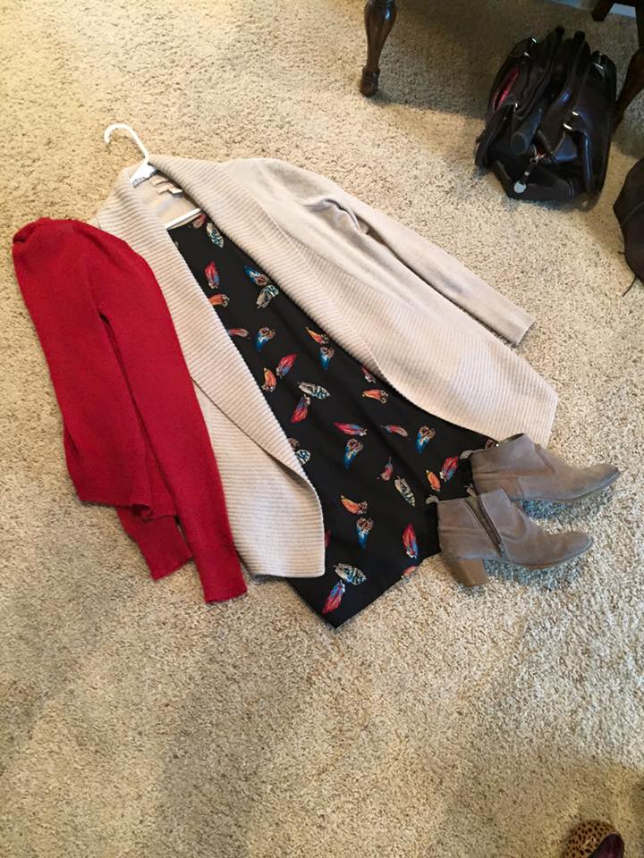 Outfit I styled for Carmel. 