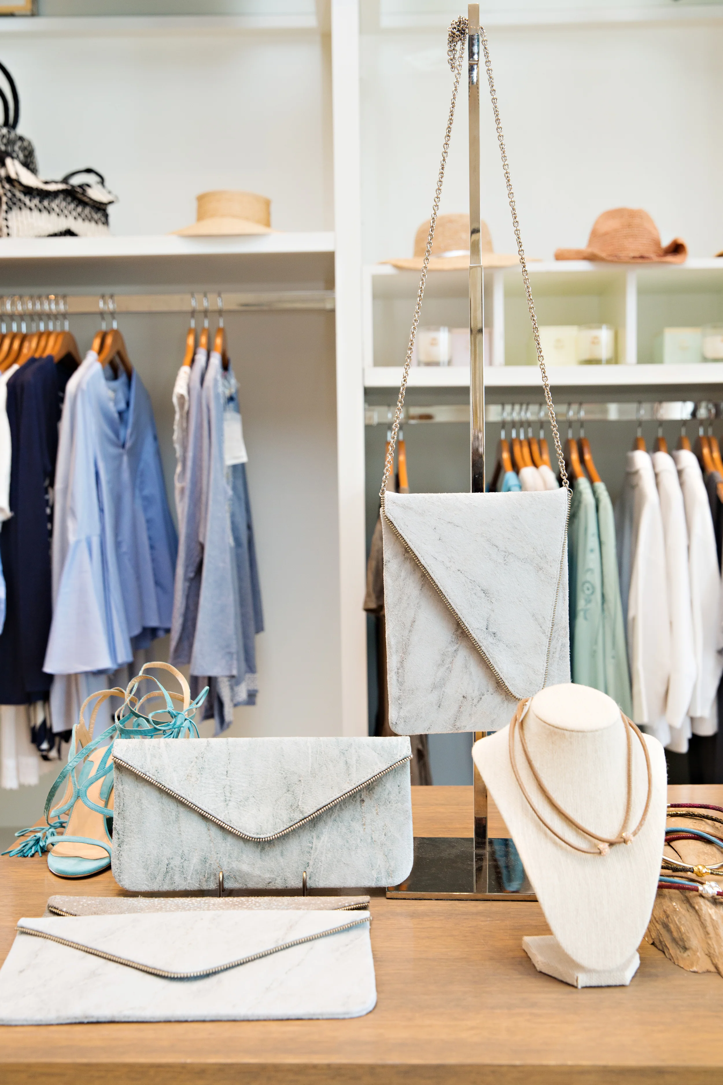 Dying over the new Marbled leather collection by Coastal Road . The new leather is available in 2 colors (Jade green and Grey) and in the zipper clutch, wristlet wallet, Amalfi tote and the NEW Crossbody design with chain strap (my fav). For pre-orders, call the Alys Shoppe or email info@coastalroad.net. 