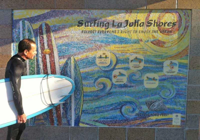 Mosaics for Kellogg Park at La Jolla Shores