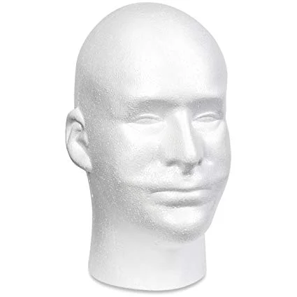 Common styrofoam head