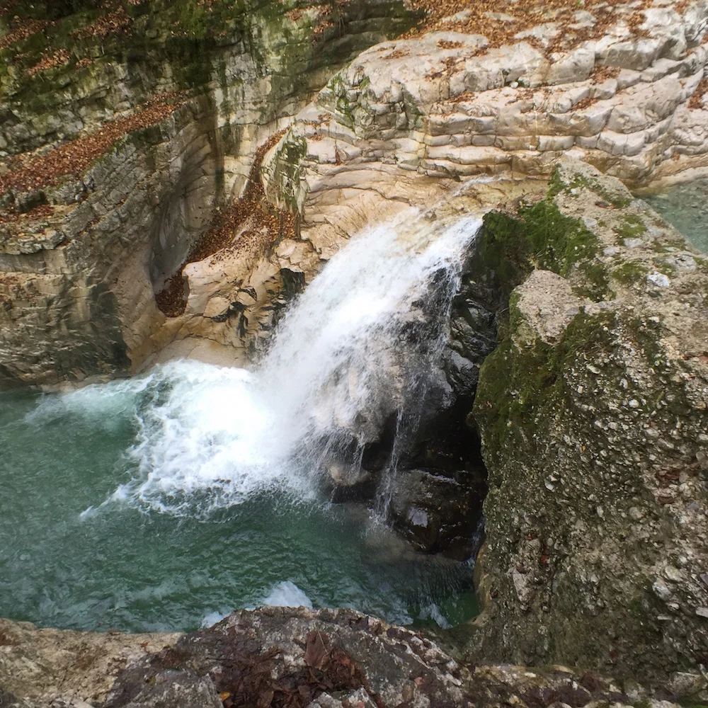 Waterfall sample photo without any moment lens