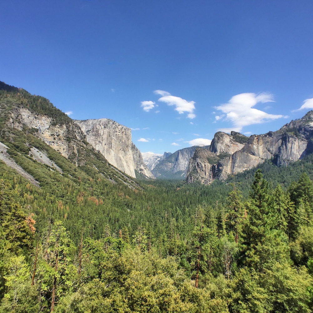 Tunnel View Yosemite with Moment Wide Lens