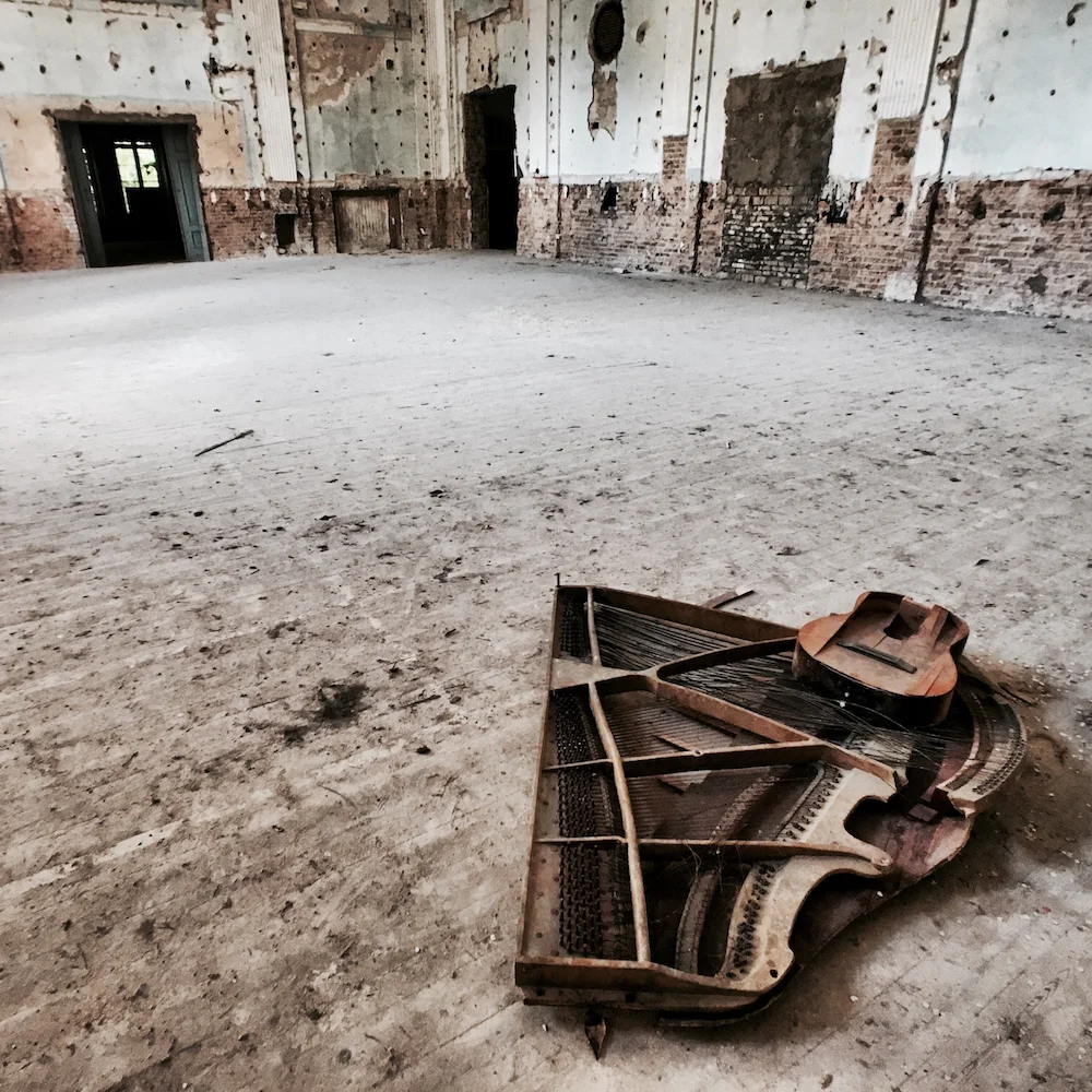 Remains of the final jam session?