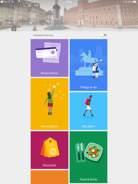 Google Trips overview