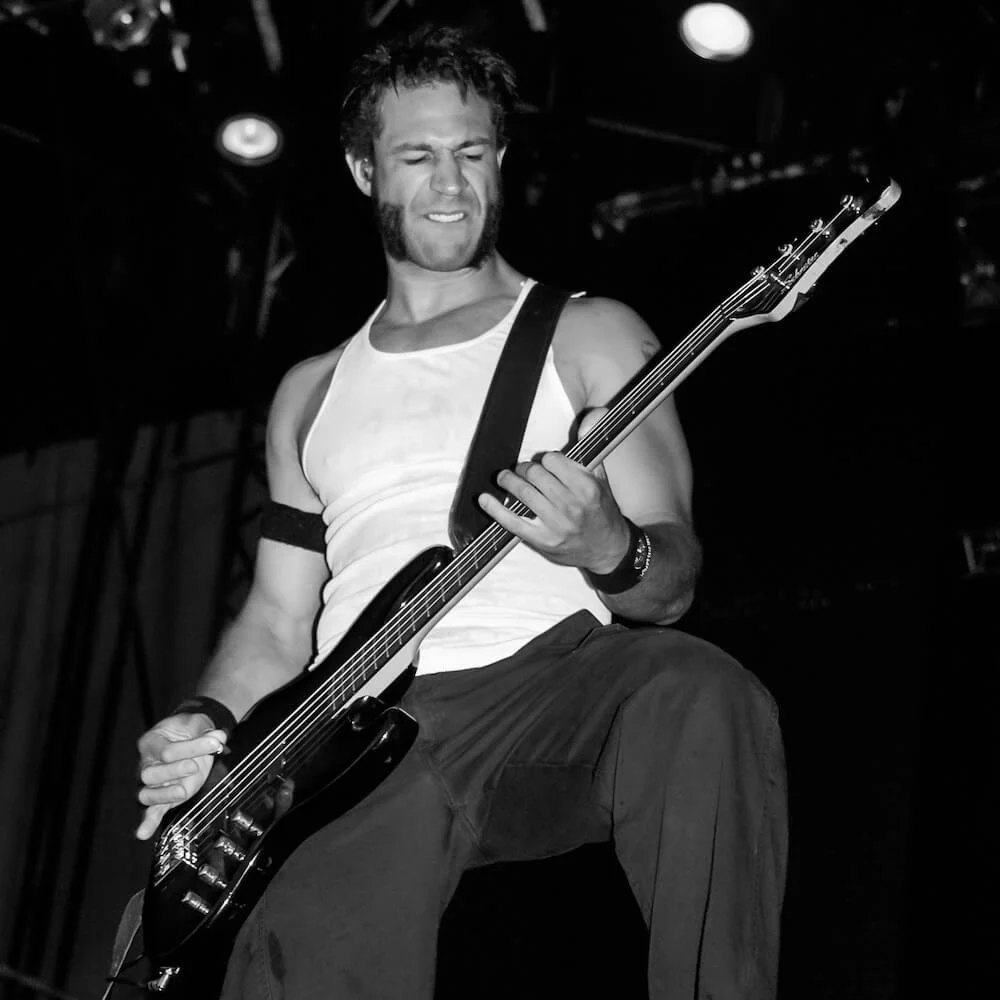 Evil Jared Hasselhoff on the Bass