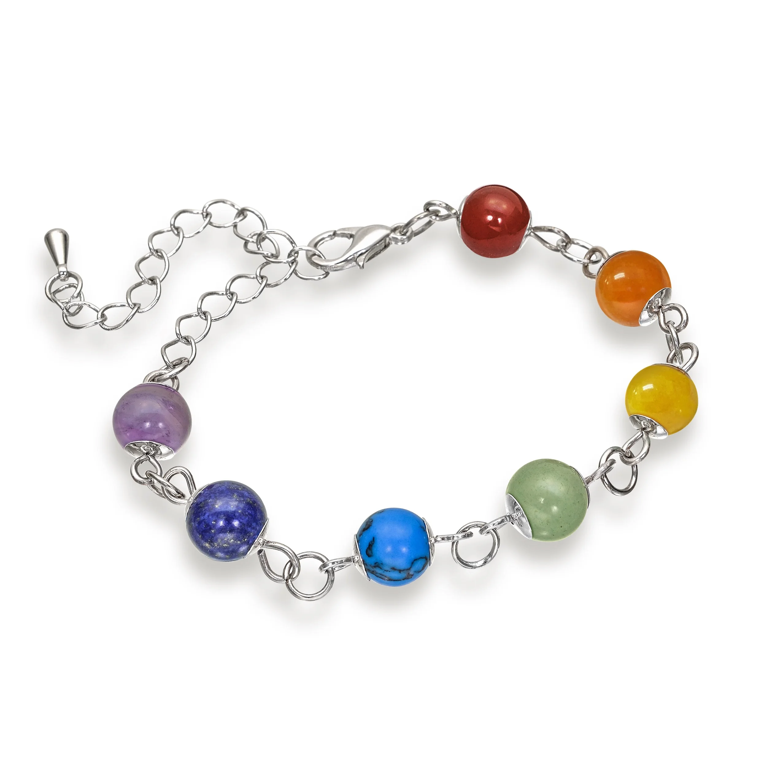 Chakra Gemstone Chain Bracelet — The 