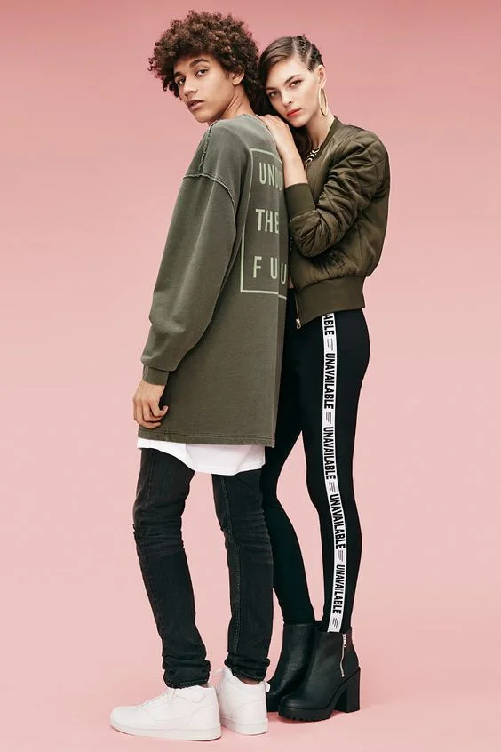 h&m and divided