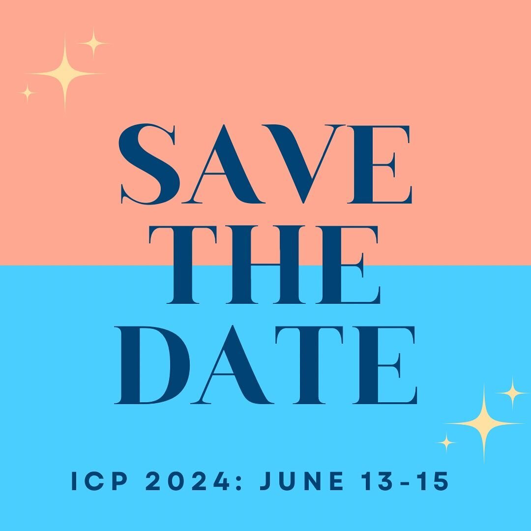 Save the date! ICP 2024 will be hosted at the University of Ottawa June 13-15! Submit your abstract to present a poster presentation, oral presentation or a group symposium now! Link to apply in bio! 

________________________________________________