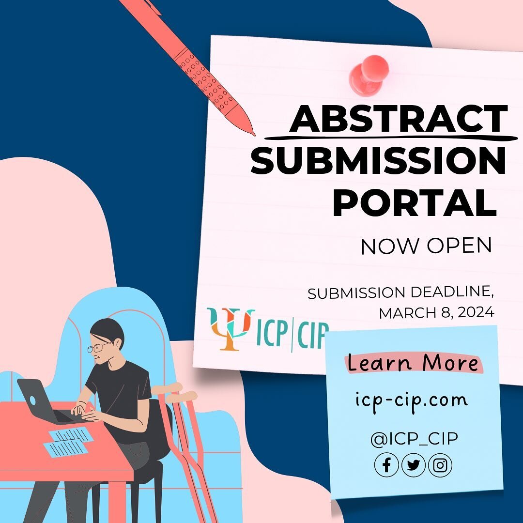 Our abstract portal is now open! Apply now to present a poster presentation, oral presentation or a group symposium! The portal will be closing March 8. Link to apply in bio!

&mdash;&mdash;&mdash;&mdash;&mdash;&mdash;&mdash;&mdash;&mdash;&mdash;&mda
