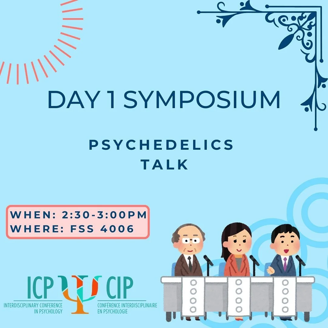 Join us on June 14th from 2:30-3:00pm to hear an important talk discussing psychedelics. Don&rsquo;t miss out on your chance to learn more and ask questions!

&mdash;&mdash;&mdash;&mdash;&mdash;&mdash;&mdash;&mdash;&mdash;&mdash;&mdash;&mdash;&mdash;