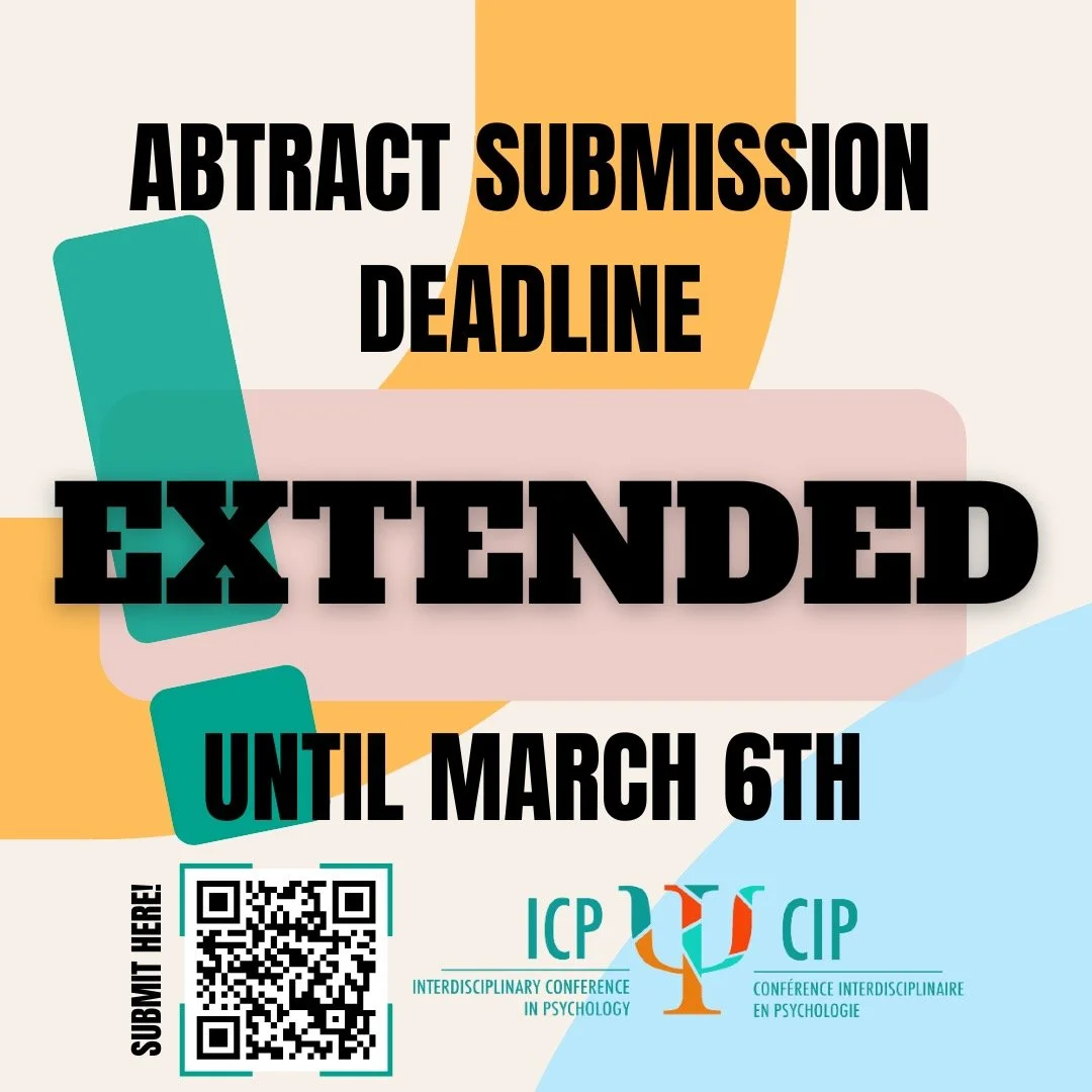 ⏳🎉 Great news! The abstract deadline has been EXTENDED to March 6th!
There&rsquo;s still time to submit, don&rsquo;t wait until the last minute! ⏳🎉 Bonne nouvelle ! La date limite pour envoyer ton r&eacute;sum&eacute; a &eacute;t&eacute; repouss&ea