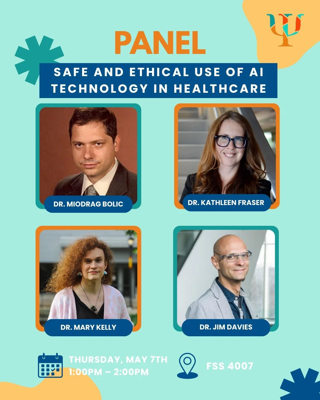 🤖 AI is transforming healthcare&mdash;are we ready?
Join our panel on safe and ethical AI in health.
📅 Thursday, May 7
🕐 1:00 PM &ndash; 2:00 PM

🤖 L&rsquo;IA transforme la sant&eacute;&mdash;sommes-nous pr&ecirc;ts?
Joignez-vous &agrave; notre p