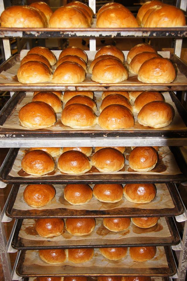 We source our baguette hoagies for our Banh Mi sandwiches and all of our delicious buttery buns for burgers, brats, and some of our sandwiches from Arkansas Fresh Bakery.