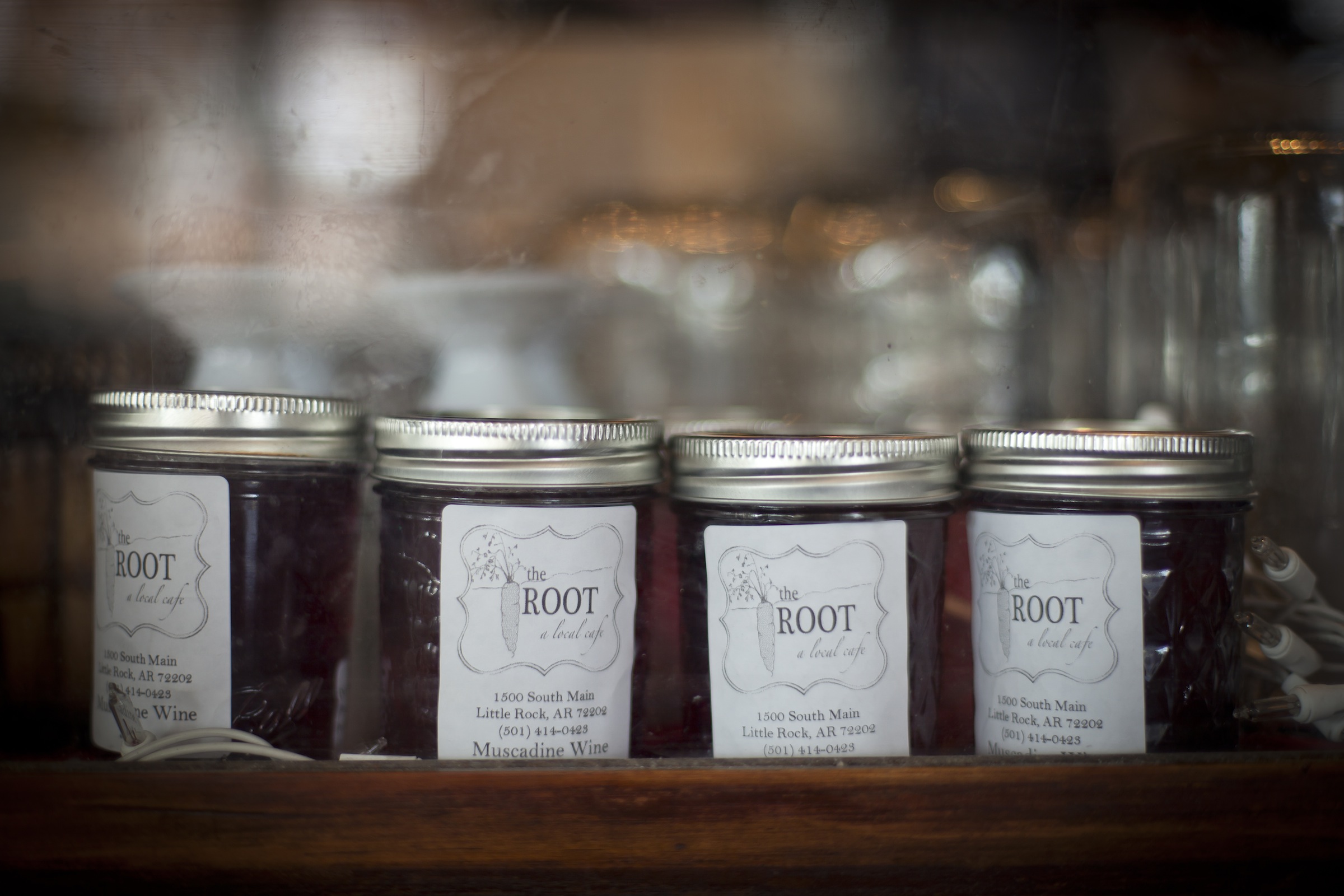 Our yummy muscadine wine jelly is made with muscadine wine from Post Familie Vineyards.