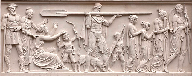 DETAIL OF SCULPTURED FACADE